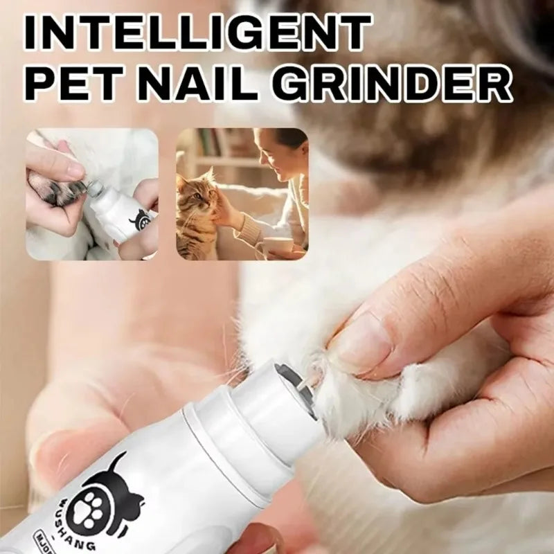 QuietGrind Nail Grinder – Electric Pet Nail File for Dogs & Cats | Quiet, Safe & Precise
